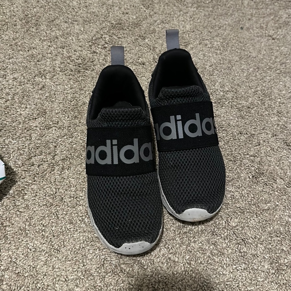 Boys size 1 adidas shoes